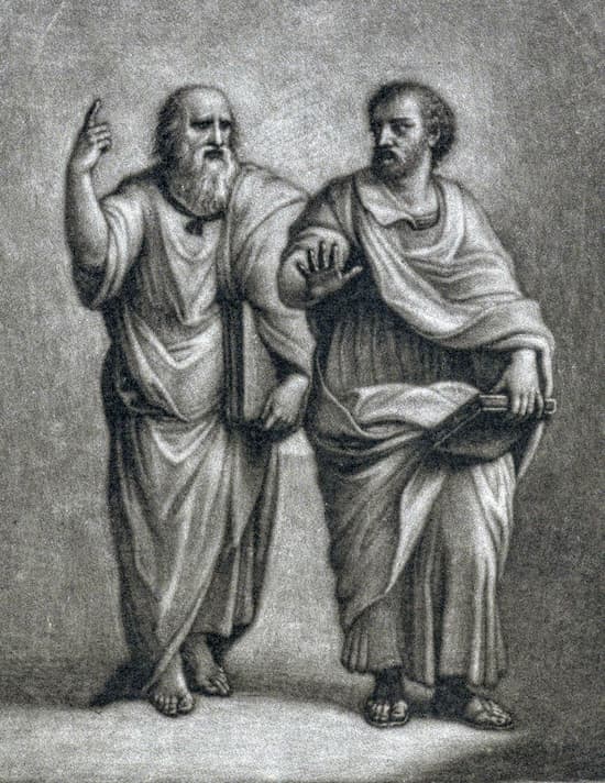 アリストテレスとプラトン　利用条件はウェブサイトで確認